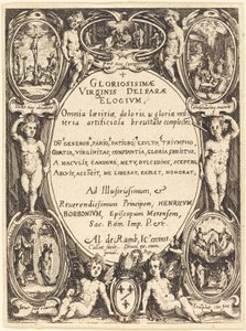 "Gloriosissimae" için ön yazı by Jacques Callot