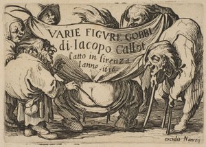 Frontispiece, Varie Figure Gobbi