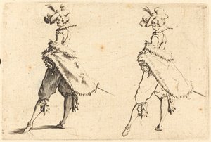 Beyefendi yandan bakıldığında by Jacques Callot