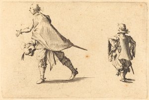 Beyefendi ve Sayfası, c. 1622. by Jacques Callot