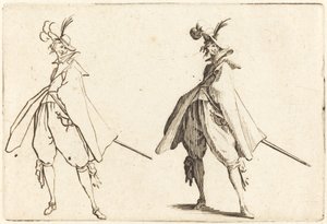 Beyefendi büyük manto, önden görünüm by Jacques Callot