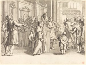 Genç Kızların Töreninde Grandüşes by Jacques Callot