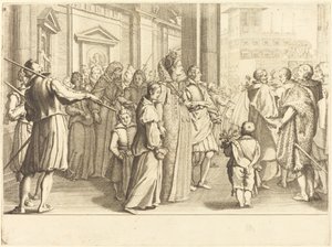 Genç Kızların Töreninde Grandüşes by Jacques Callot