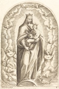 Immaculate Conception, 16081611. by Jacques Callot