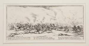 Savaş, Savaşın Büyük Sefaletleri serisinden 3. plaka by Jacques Callot