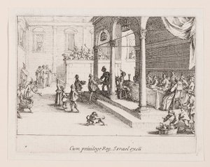 Le festin (Ziyafet), La vie de l dizisinden by Jacques Callot