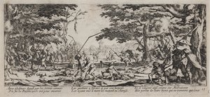 Savaşın Sefaletleri ve Talihsizlikleri (blad 17) by Jacques Callot