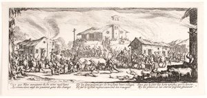 Savaşın Sefaletleri ve Talihsizlikleri (blad 7) by Jacques Callot