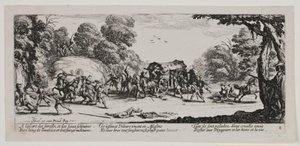 Savaşın Sefaletleri ve Talihsizlikleri (blad 8) by Jacques Callot