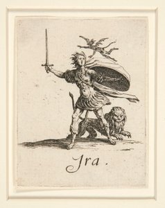 Yedi Ölümcül Günah: La Colere (Öfke) by Jacques Callot