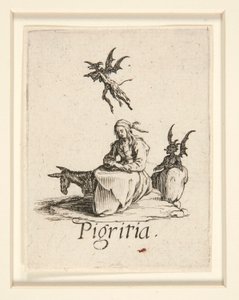 Yedi Ölümcül Günah: Tembellik by Jacques Callot