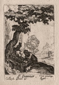Tövbekarlar: Vaftizci Yahya. by Jacques Callot
