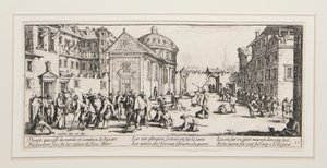 Savaşın büyük sefaletleri: No. 15 - L by Jacques Callot