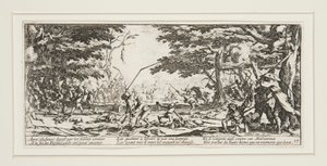 Savaşın büyük sefaletleri: N. 17 - Köylülerin intikamı by Jacques Callot