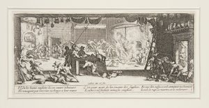 Savaşın büyük sefaletleri: No. 5 - by Jacques Callot