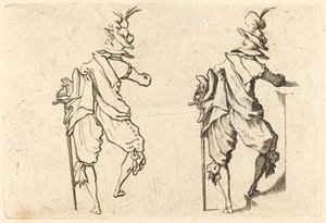 kılıçlı adam by Jacques Callot