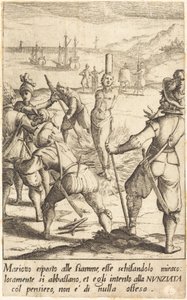 Mariotto, 1619. by Jacques Callot