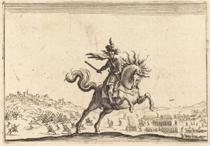 Atlı Komutan by Jacques Callot