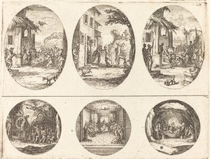 Tutkunun Gizemleri, c. 1631. by Jacques Callot