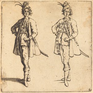 Memur, Önden Görünüm by Jacques Callot