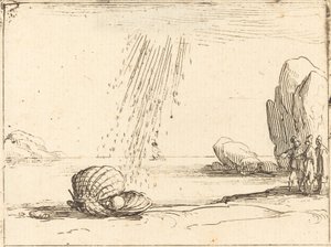 İnci ile İstiridye by Jacques Callot