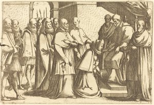 Papalık Seyirci by Jacques Callot