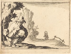 köylü dışkılama by Jacques Callot