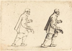 Elinde Şapkalı Köylü, c. 1617. by Jacques Callot