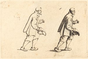 Elinde Şapkalı Köylü, c. 1622. by Jacques Callot