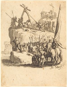 Haç Yükseltme by Jacques Callot
