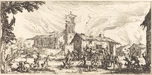 Köyü Yıkmak ve Yakmak by Jacques Callot