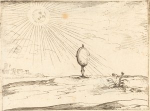 Güneş ışınları. by Jacques Callot