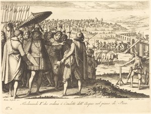 Pisa Su Kemeri Restorasyonu by Jacques Callot