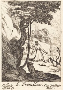Aziz Francis, c. 1632. by Jacques Callot