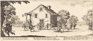 Yağma Sahnesi by Jacques Callot