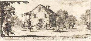 Yağma Sahnesi by Jacques Callot