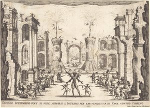 İkinci İntermezzo by Jacques Callot