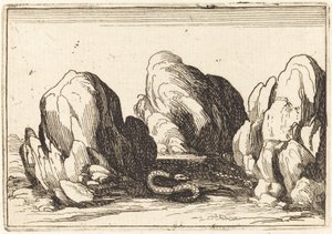 Yılan, 1628. by Jacques Callot