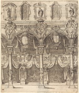 San Lorenzo Yan Koridor, Floransa by Jacques Callot