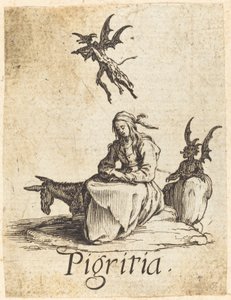 tembel hayvan by Jacques Callot