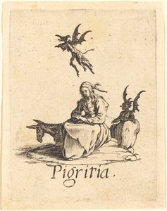 tembel hayvan by Jacques Callot