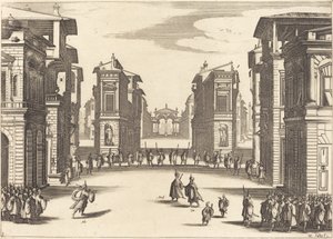 Süleyman, Perde III by Jacques Callot