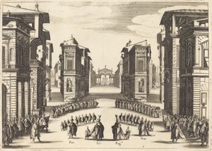 Süleyman, II. Perde by Jacques Callot