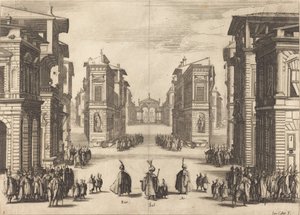 Süleyman, I. Perde by Jacques Callot