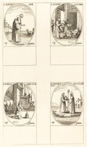 Aziz Moor John Calybite Marcellus onur by Jacques Callot