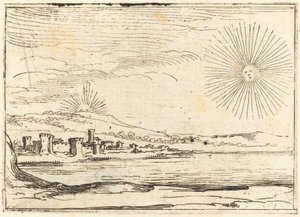 Güneşin Doğuşu, 1628. by Jacques Callot
