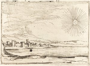 Güneşin Doğuşu, 1628. by Jacques Callot