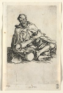 Dilenciler: Temaruz yapan, c. 1623. by Jacques Callot