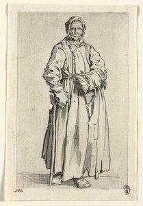 Dilenciler: Tek Gözlü Kadın by Jacques Callot