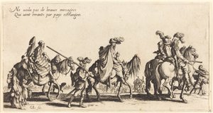 Yürüyen Bohemyalılar: Öncü by Jacques Callot